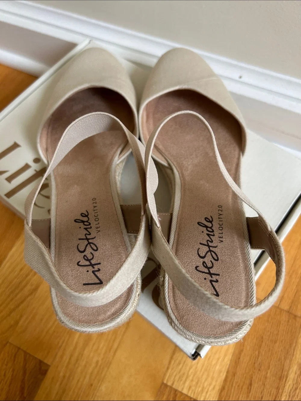 Life Stride Espadrille Wedge Sandals